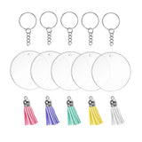 Teckwrap Round Acrylic Keychain (Set of 8)