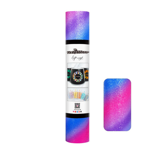 teckwrap rainbow glitter vinyl purple magenta