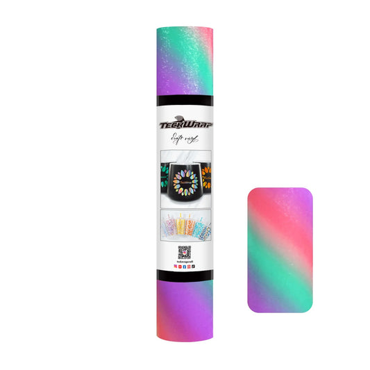 teckwrap rainbow vinyl pink cyan