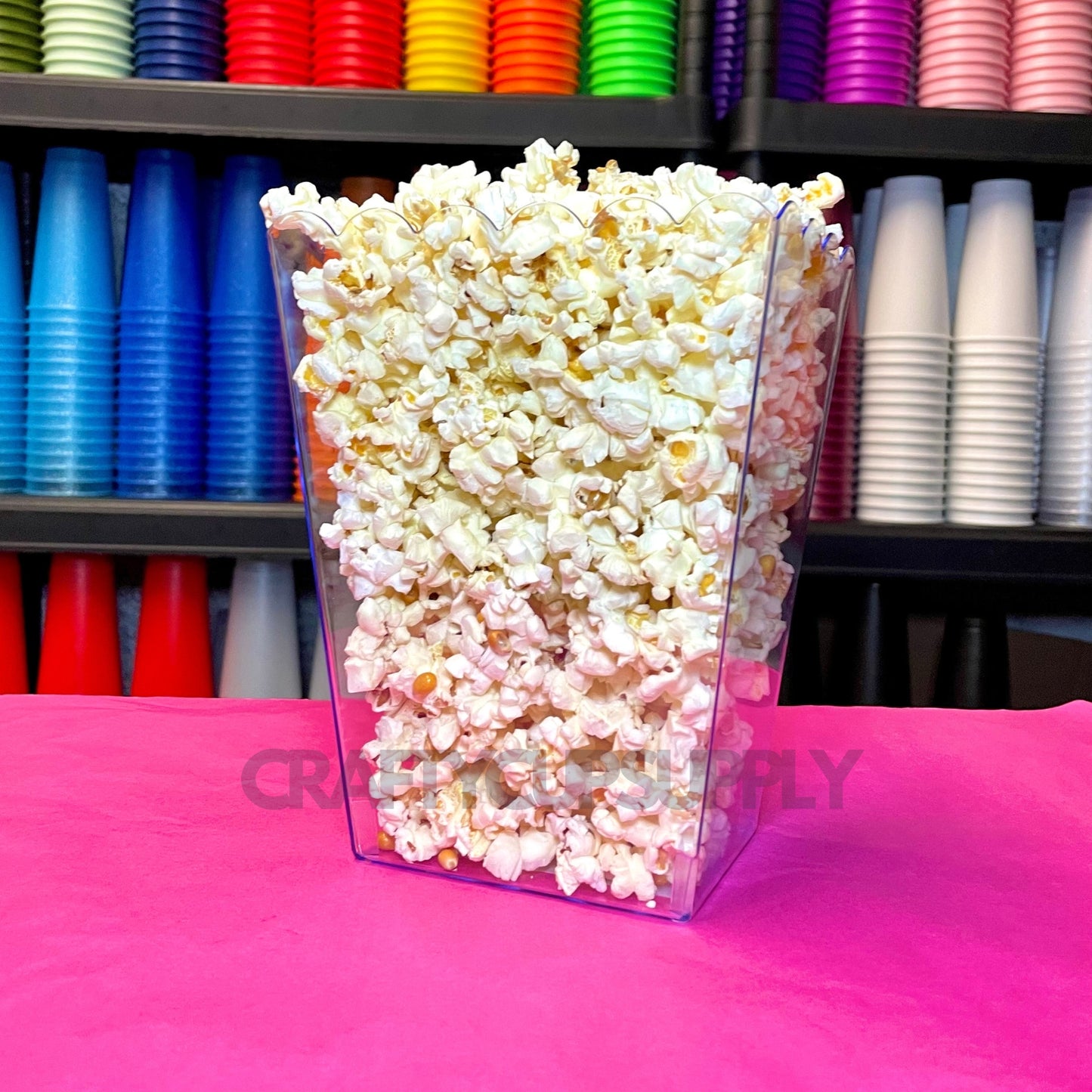 5 Pack Popcorn Snack Tub Large (19.5cm / 7.7")